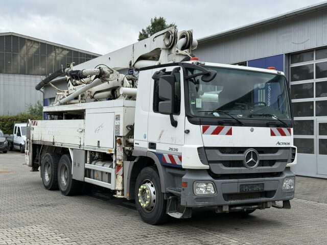 Mercedes-Benz Actros 2636 6x4 Betonpumpe Putzmeister 24-4 16H - Concrete pump truck: picture 1 Mercedes-Benz Actros 2636 6x4 Betonpumpe Putzmeister 24-4 16H - Concrete pump truck: picture 1