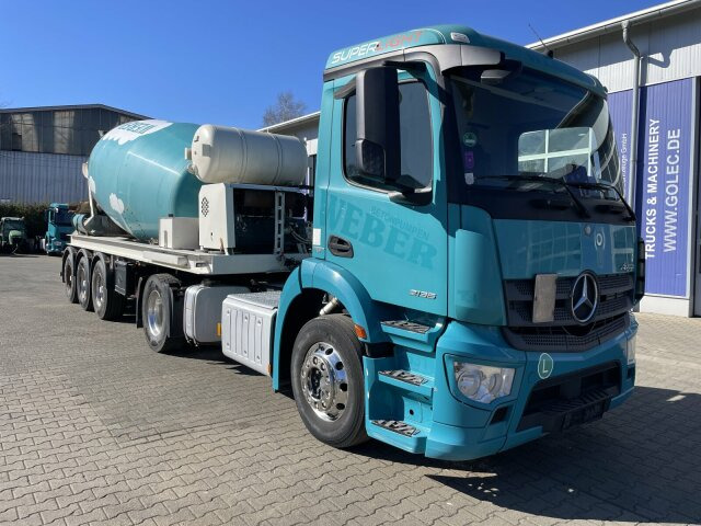 Mercedes-Benz Antos 2136 4x2 SZM Retarder Kipphyd. *Betonaufl. - Concrete mixer truck: picture 1 Mercedes-Benz Antos 2136 4x2 SZM Retarder Kipphyd. *Betonaufl. - Concrete mixer truck: picture 1