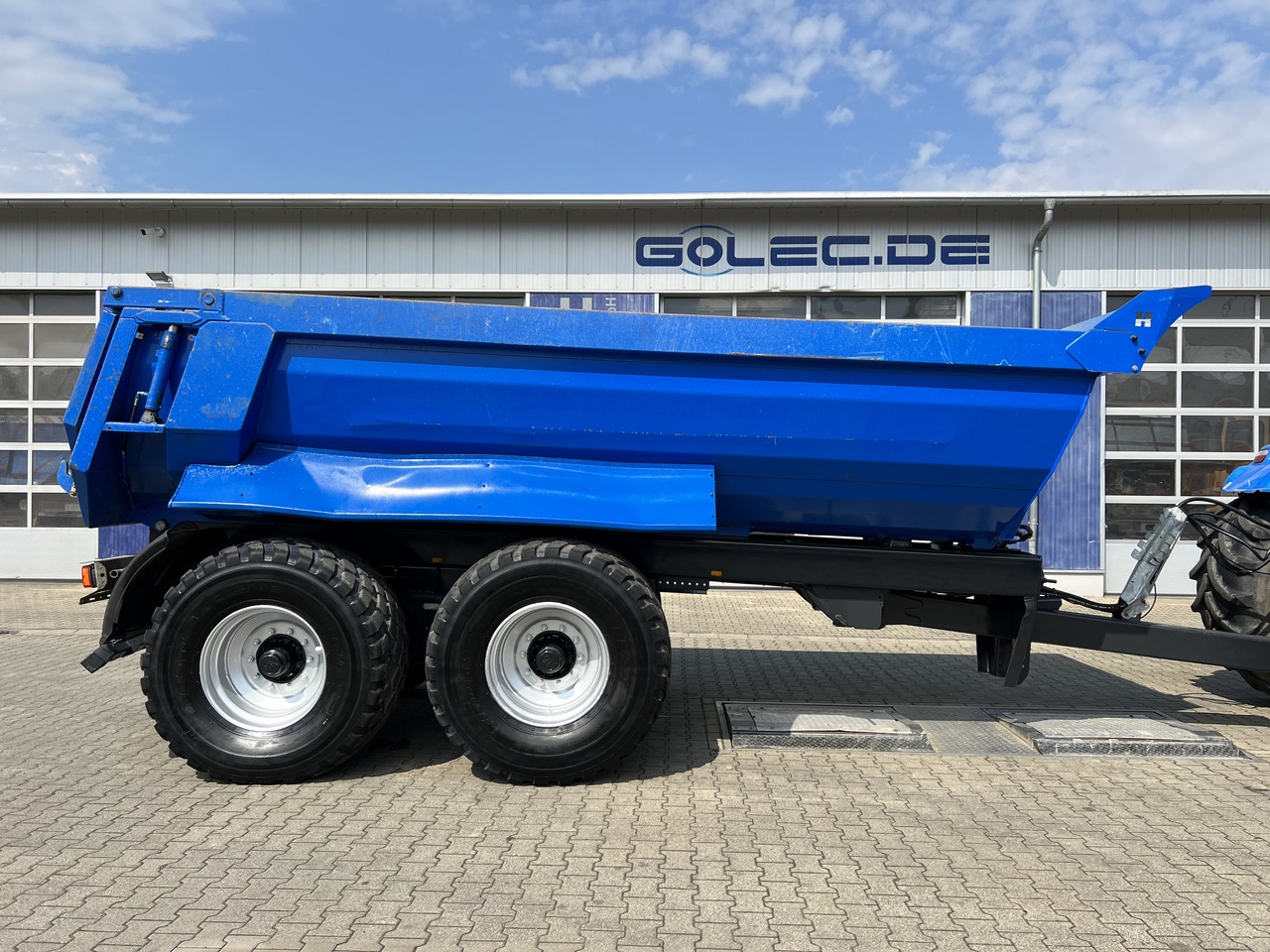 REISCH RTWK-200KS.550 Agro Kippauflieger - Tipper semi-trailer: picture 3 REISCH RTWK-200KS.550 Agro Kippauflieger - Tipper semi-trailer: picture 3