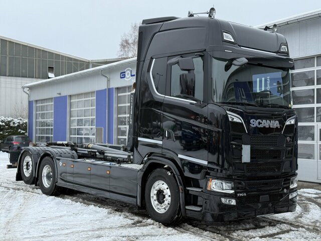 Scania 770S 6x2 Abrollkipper MEILLER RK 21.70 - Hook lift truck: picture 1 Scania 770S 6x2 Abrollkipper MEILLER RK 21.70 - Hook lift truck: picture 1