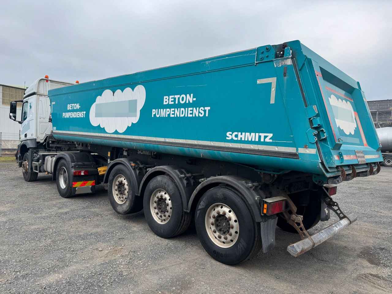 Schmitz Cargobull Cargobull SKI 24 SL7.2 Alu Kippauflieger 3 Achse - Tipper semi-trailer: picture 5 Schmitz Cargobull Cargobull SKI 24 SL7.2 Alu Kippauflieger 3 Achse - Tipper semi-trailer: picture 5