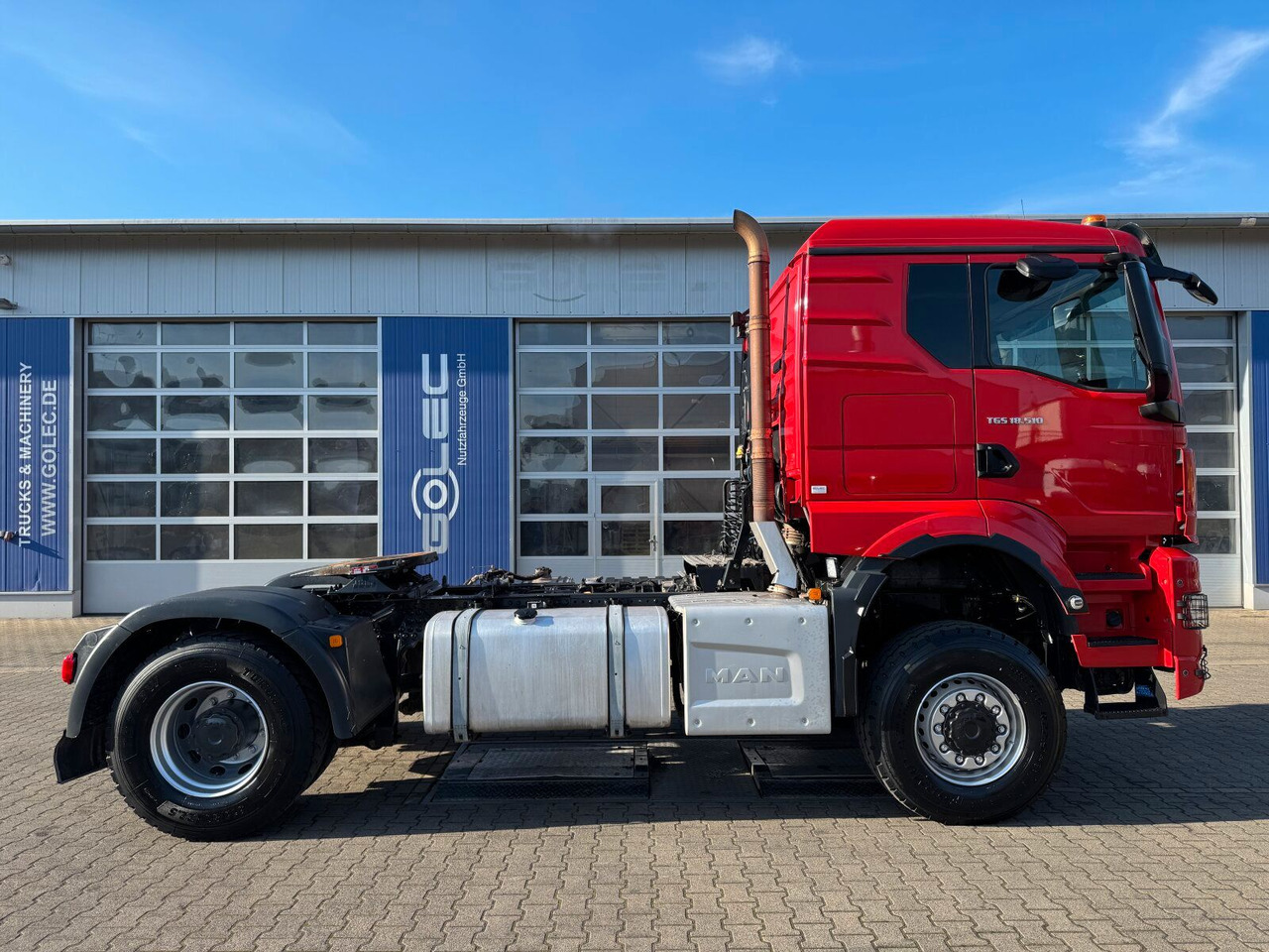 MAN TGS 18.510 4x4 SZM - Kipphyd. Blatt Luft Pritard - Tractor unit: picture 3 MAN TGS 18.510 4x4 SZM - Kipphyd. Blatt Luft Pritard - Tractor unit: picture 3
