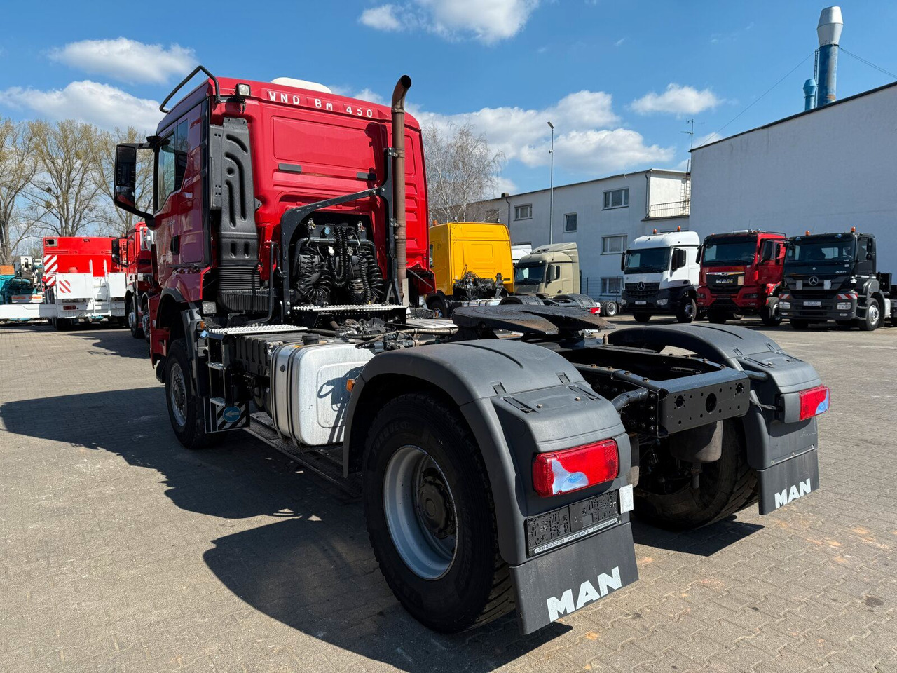 MAN TGS 18.510 4x4 SZM - Kipphyd. Blatt Luft Pritard - Tractor unit: picture 5 MAN TGS 18.510 4x4 SZM - Kipphyd. Blatt Luft Pritard - Tractor unit: picture 5