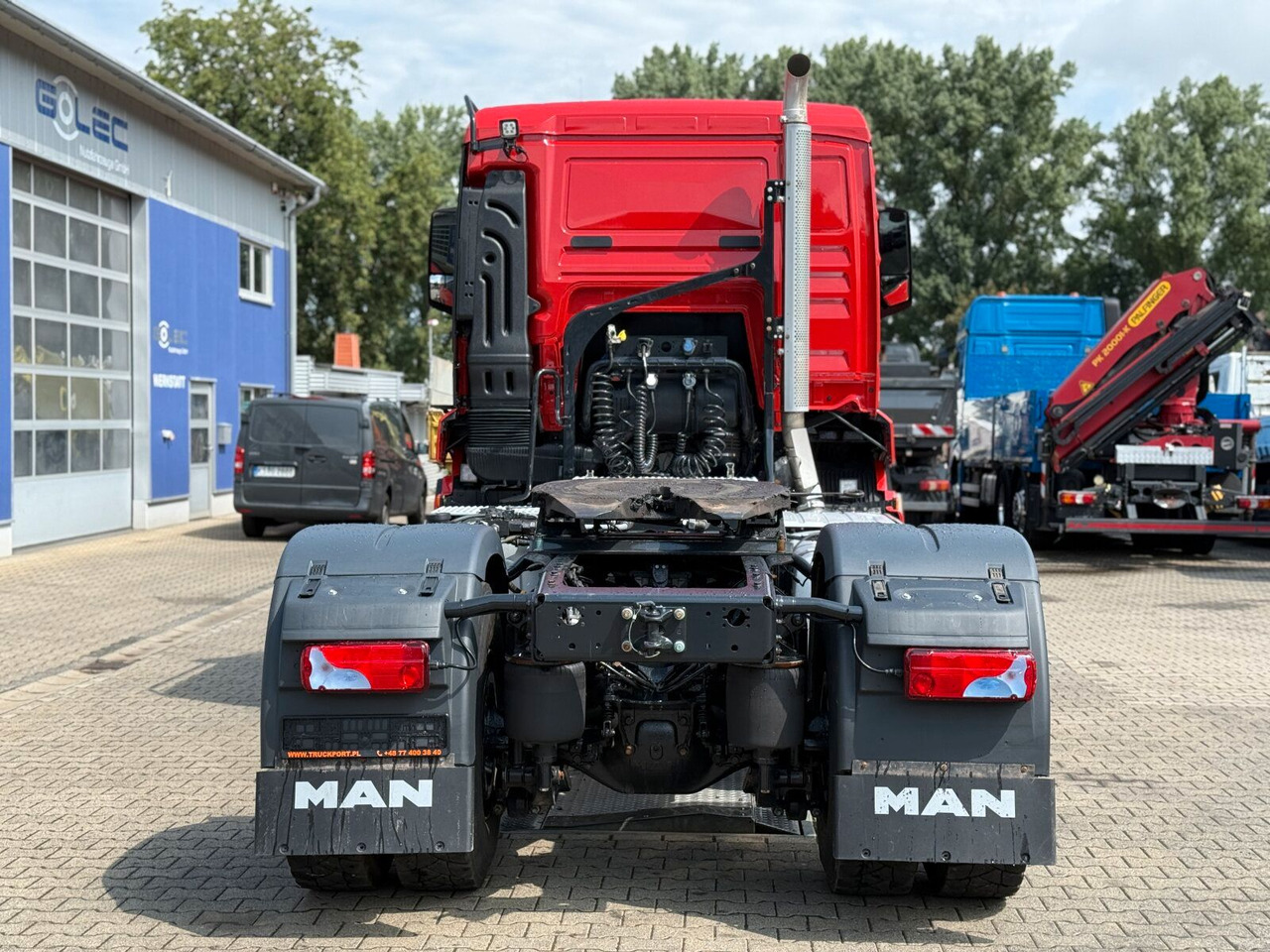 MAN TGS 18.520 4x4 SZM - Kipphyd. Blatt Luft Pritard - Tractor unit: picture 4 MAN TGS 18.520 4x4 SZM - Kipphyd. Blatt Luft Pritard - Tractor unit: picture 4