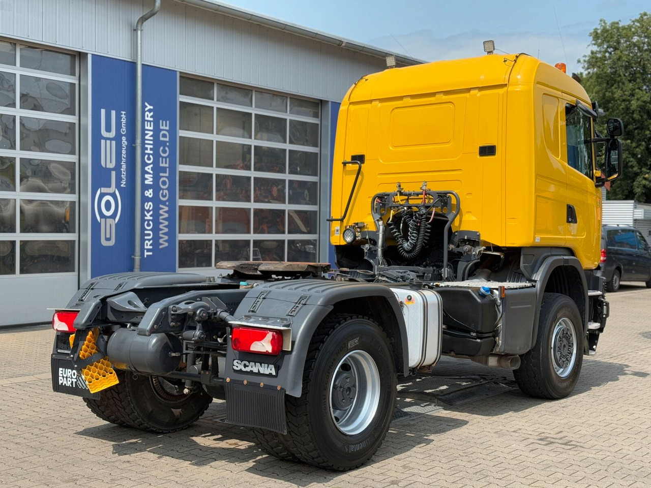Scania G450 4x4 Euro 6 SZM Kipphydraulik Blatt/ Luft - Tractor unit: picture 3 Scania G450 4x4 Euro 6 SZM Kipphydraulik Blatt/ Luft - Tractor unit: picture 3