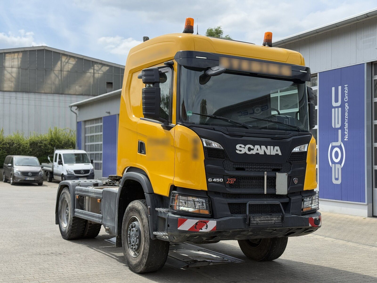 Scania G450 XT 4x4 Euro 6 SZM Kipphydraulik Blatt/ Luft - Tractor unit: picture 1 Scania G450 XT 4x4 Euro 6 SZM Kipphydraulik Blatt/ Luft - Tractor unit: picture 1