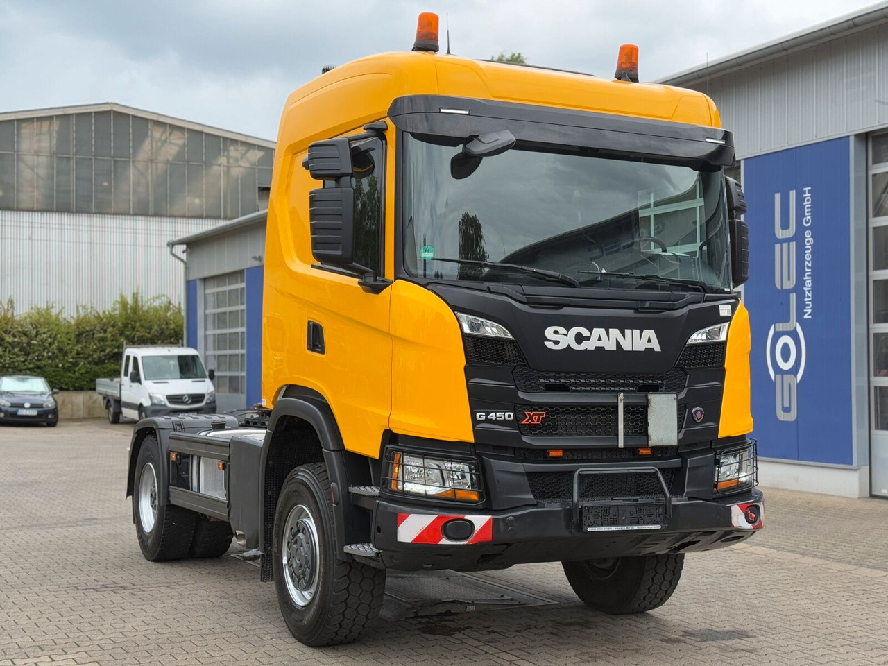 Scania G450 XT 4x4 Euro 6 SZM Kipphydraulik Blatt/ Luft - Tractor unit: picture 1 Scania G450 XT 4x4 Euro 6 SZM Kipphydraulik Blatt/ Luft - Tractor unit: picture 1