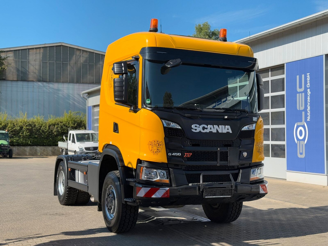 Scania G450 XT 4x4 Euro 6 SZM Kipphydraulik Blatt/ Luft - Tractor unit: picture 1 Scania G450 XT 4x4 Euro 6 SZM Kipphydraulik Blatt/ Luft - Tractor unit: picture 1