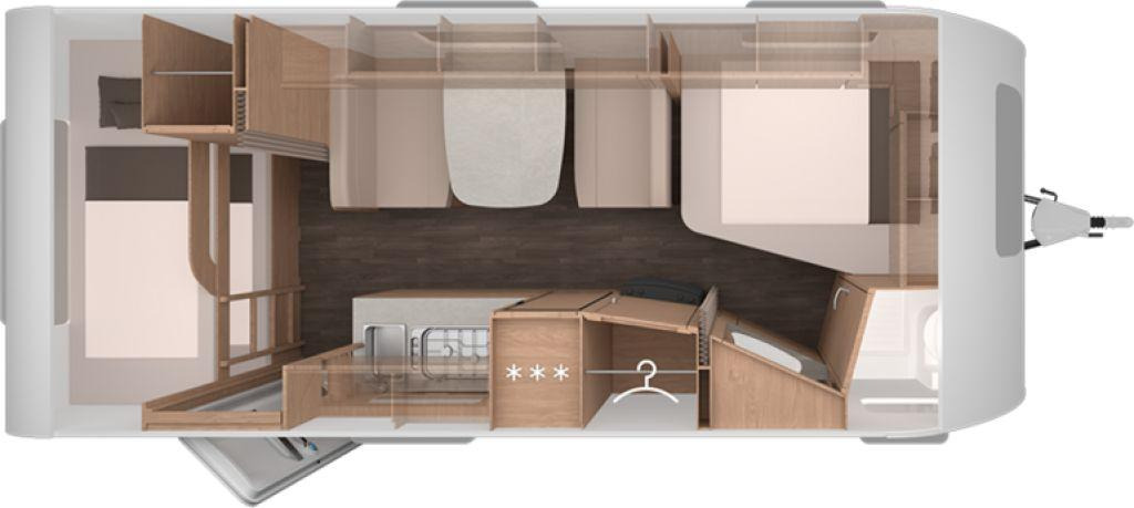 Knaus Sport 540 FDK Gas Paket - Caravan: picture 2 Knaus Sport 540 FDK Gas Paket - Caravan: picture 2