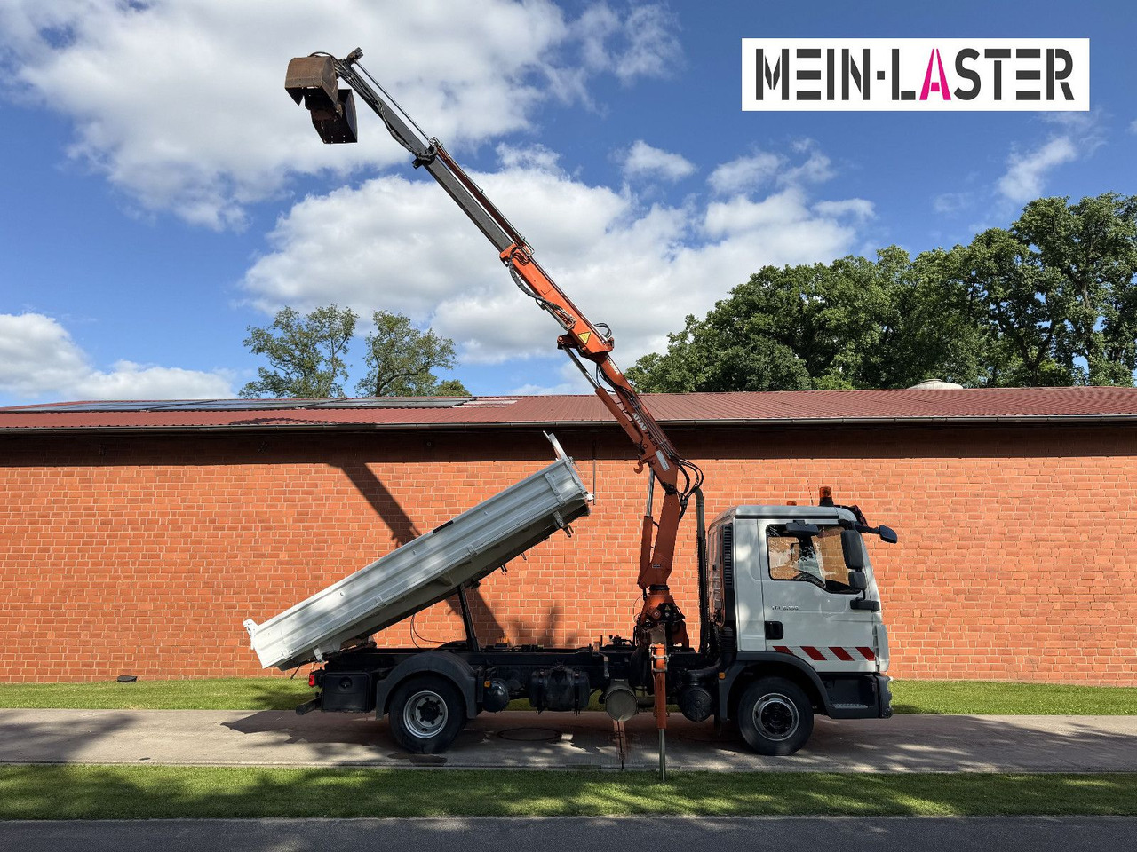 MAN TGL 8.150 3 S-Kipper Atlas 75 10m -1t. Funk FB - Tipper van: picture 2 MAN TGL 8.150 3 S-Kipper Atlas 75 10m -1t. Funk FB - Tipper van: picture 2