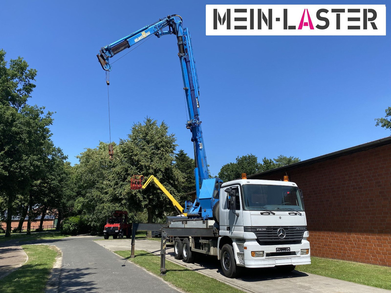 Mercedes-Benz 3335 V6 MKG 550 Ta2-a2 -46m 420 kg Funk - Crane truck: picture 2 Mercedes-Benz 3335 V6 MKG 550 Ta2-a2 -46m 420 kg Funk - Crane truck: picture 2