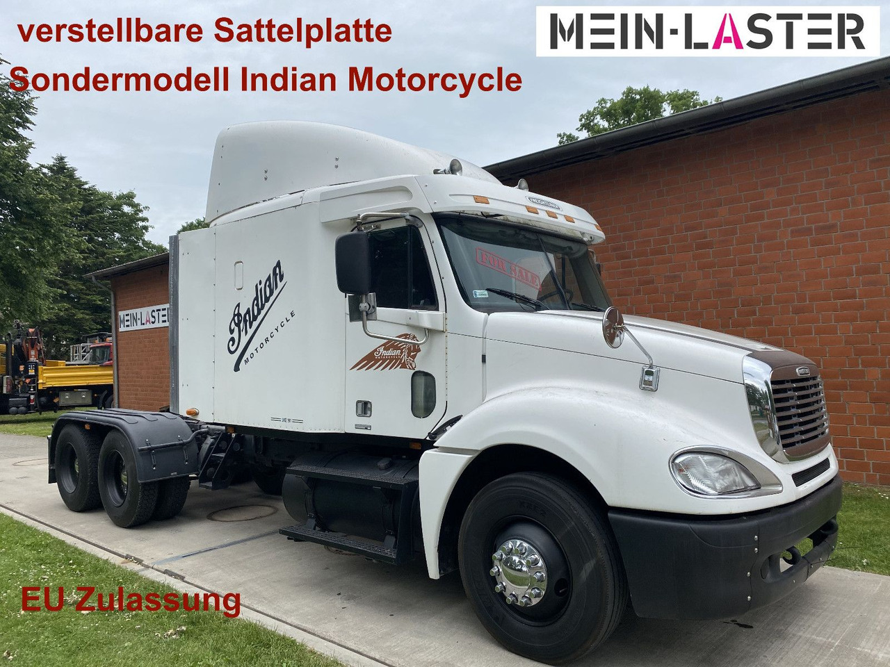 Freightliner Indian Motorcycle verst. Sattelplatte EU Zulassu - Tractor unit: picture 1 Freightliner Indian Motorcycle verst. Sattelplatte EU Zulassu - Tractor unit: picture 1