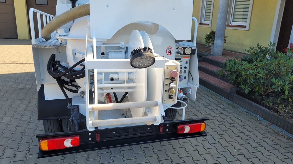 Vacuum truck Renault Maxity 140dxi Kanalreiniger COMBI CLEANER VAACUM Hydrocureur: picture 30