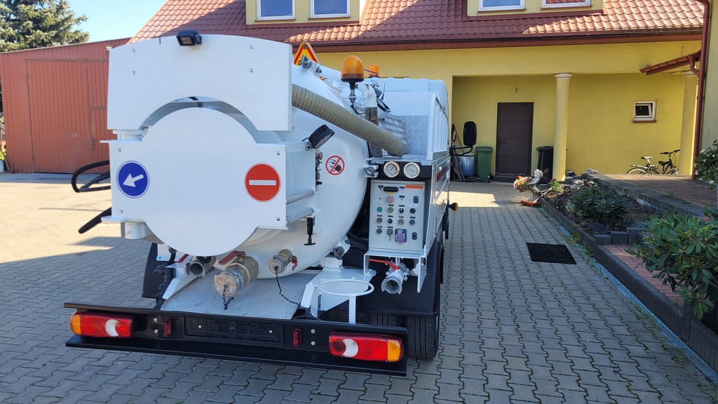 Vacuum truck Renault Maxity 140dxi Kanalreiniger COMBI CLEANER VAACUM Hydrocureur: picture 11
