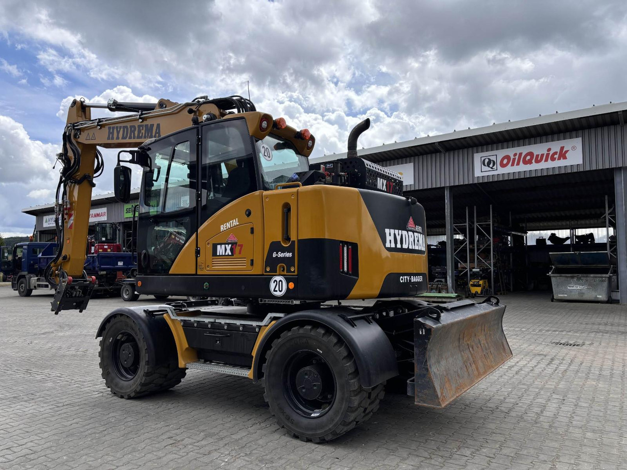 Hydrema MX17G Hydrema MX17G - Wheel excavator: picture 4 Hydrema MX17G Hydrema MX17G - Wheel excavator: picture 4