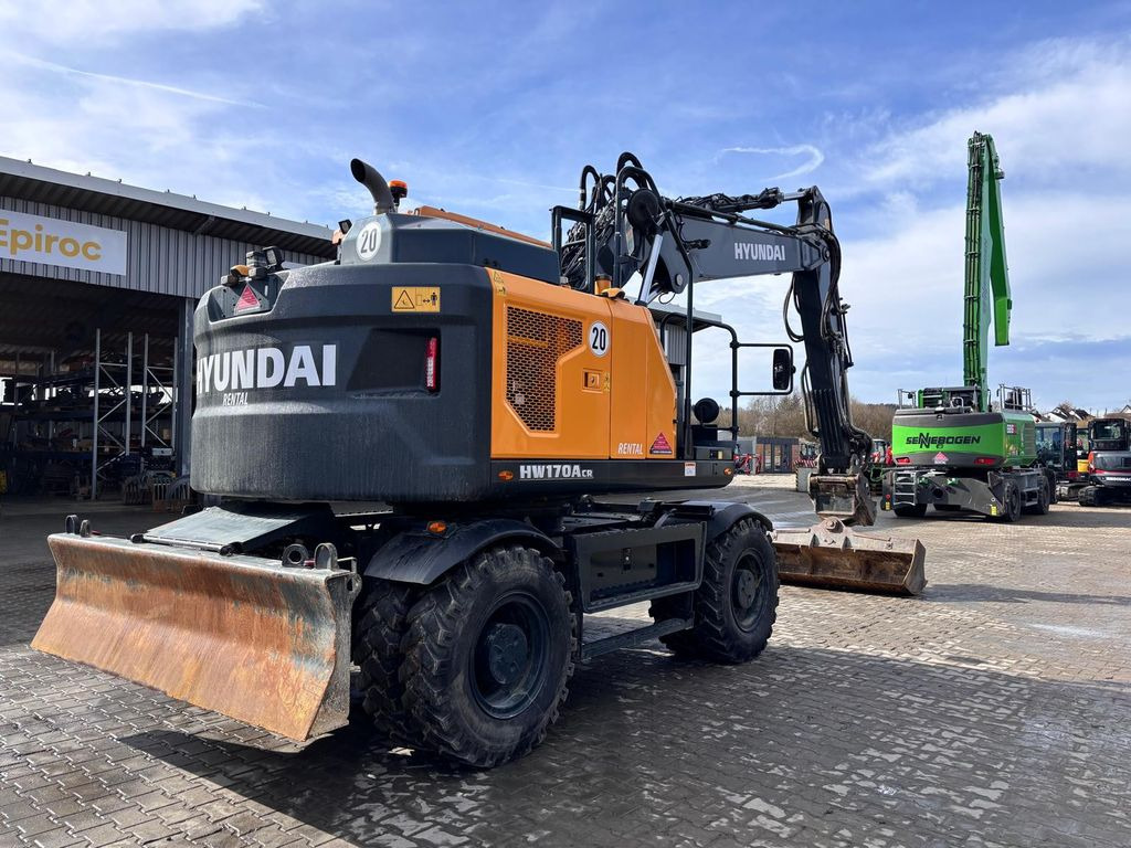 Hyundai HW170ACR Hyundai HW170ACR - Wheel excavator: picture 4 Hyundai HW170ACR Hyundai HW170ACR - Wheel excavator: picture 4