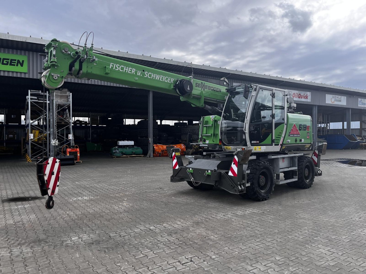 Sennebogen 613 E - Tower crane: picture 2 Sennebogen 613 E - Tower crane: picture 2