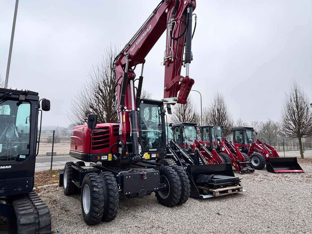 Yanmar B110W - Wheel excavator: picture 2 Yanmar B110W - Wheel excavator: picture 2