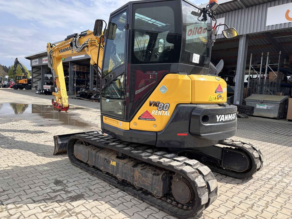Yanmar VIO 80-2PB - Mini excavator: picture 4 Yanmar VIO 80-2PB - Mini excavator: picture 4
