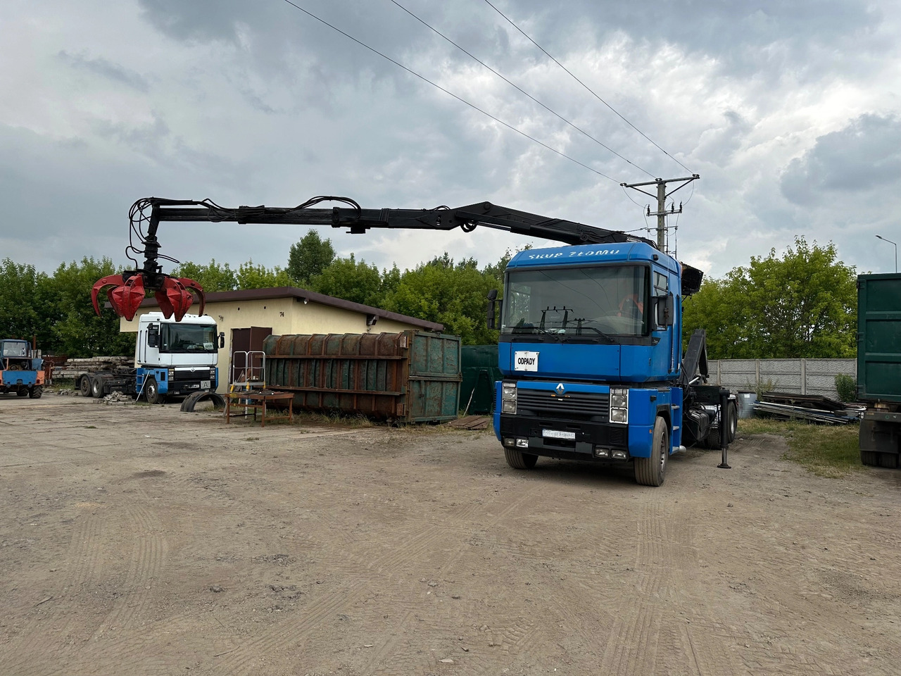 RENAULT Magnum 430 - Hook lift truck, Crane truck: picture 3 RENAULT Magnum 430 - Hook lift truck, Crane truck: picture 3