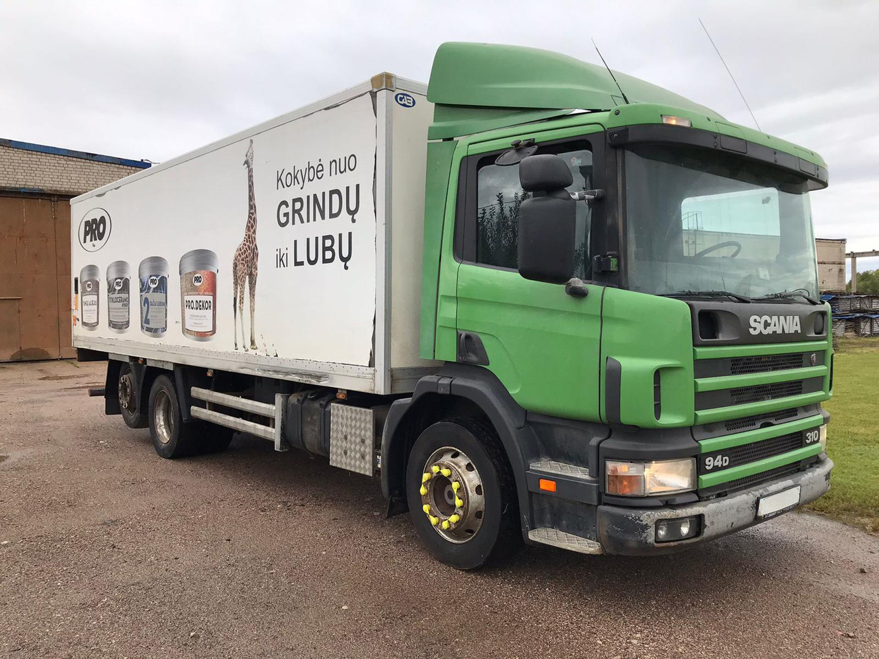 SCANIA 94D.310 - Box truck: picture 1 SCANIA 94D.310 - Box truck: picture 1