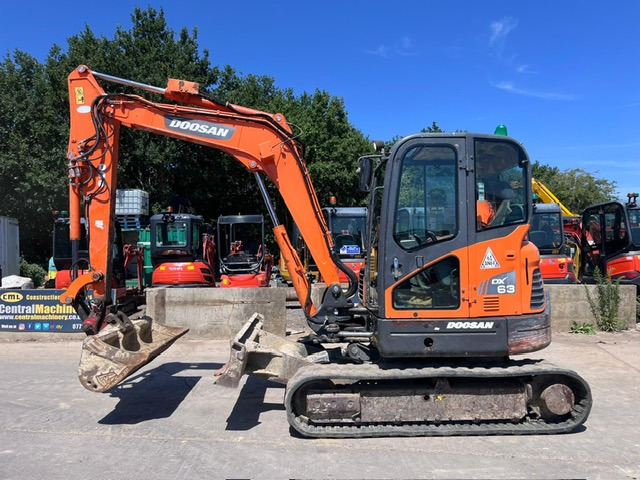 Doosan DX63-3 - Mini excavator: picture 5 Doosan DX63-3 - Mini excavator: picture 5