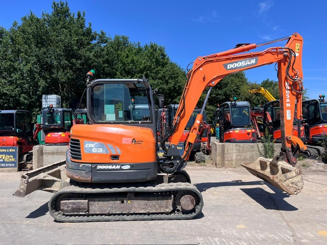Doosan DX63-3 - Mini excavator: picture 1 Doosan DX63-3 - Mini excavator: picture 1