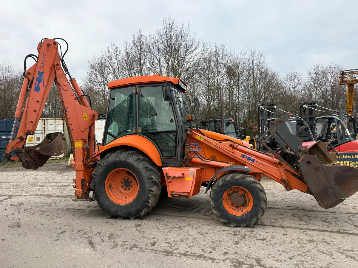 Fiat Kobelco FB100.2 Stock No T525 - Backhoe loader: picture 1 Fiat Kobelco FB100.2 Stock No T525 - Backhoe loader: picture 1