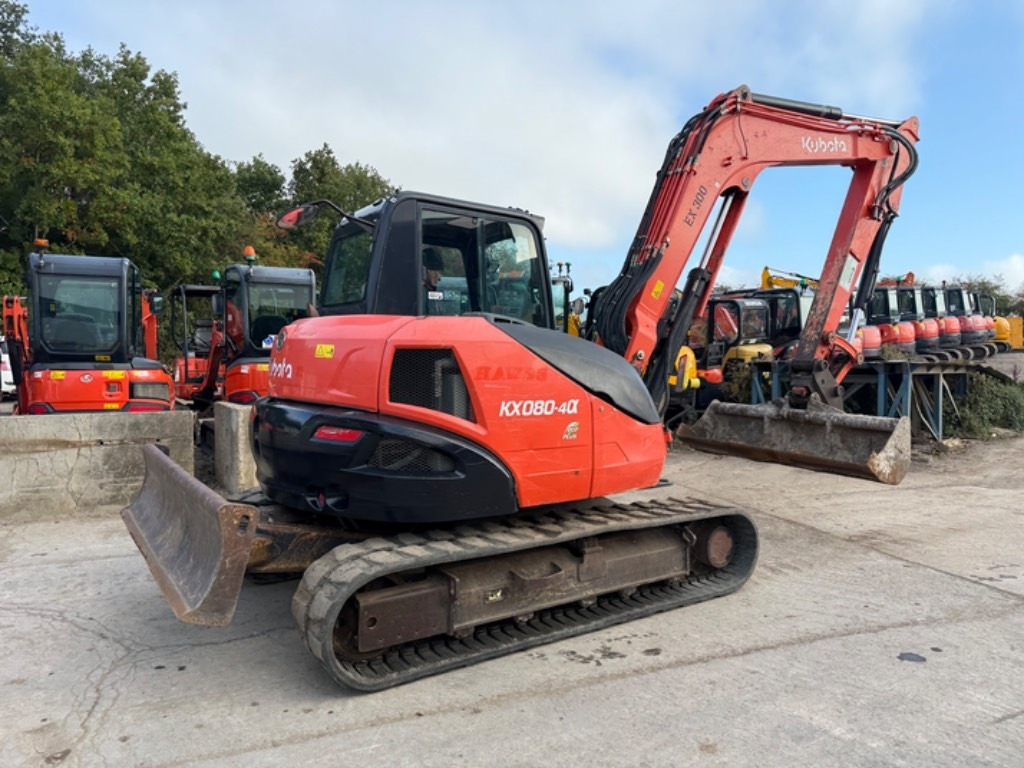 Kubota KX 080-4 - Mini excavator: picture 3 Kubota KX 080-4 - Mini excavator: picture 3