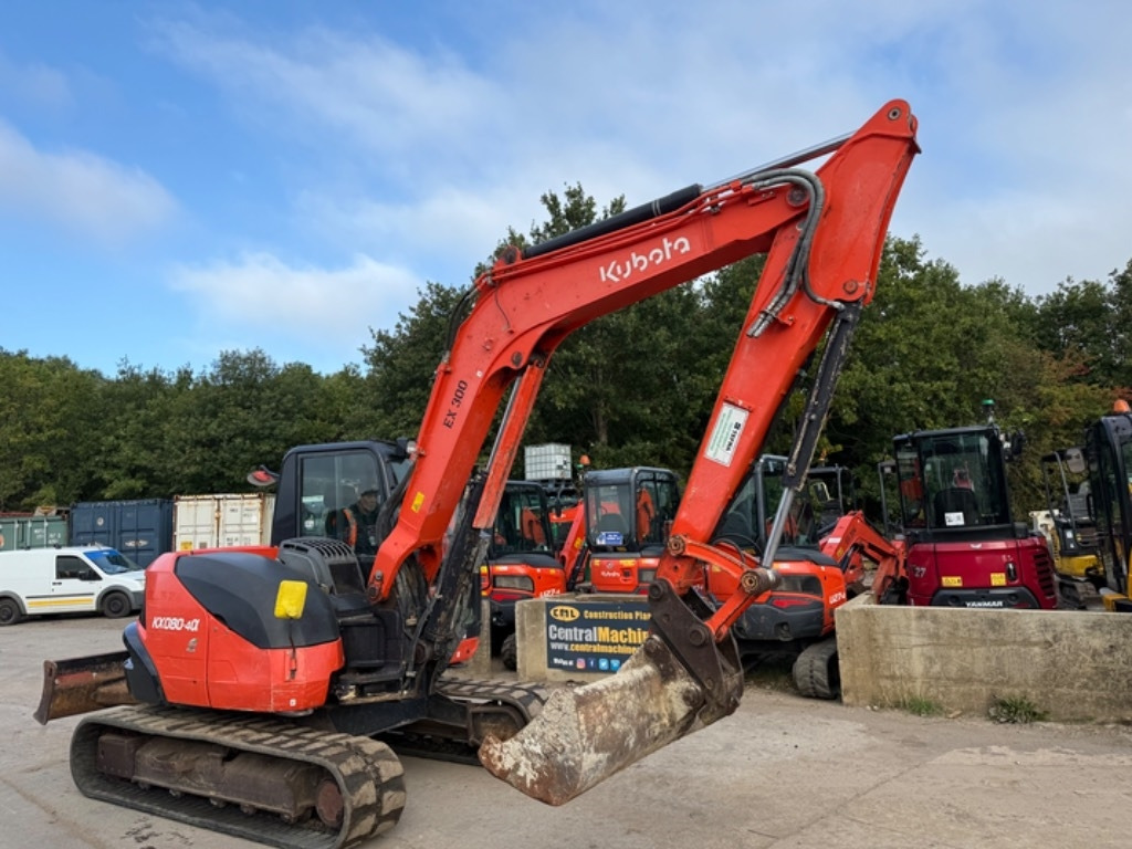 Kubota KX 080-4 - Mini excavator: picture 5 Kubota KX 080-4 - Mini excavator: picture 5