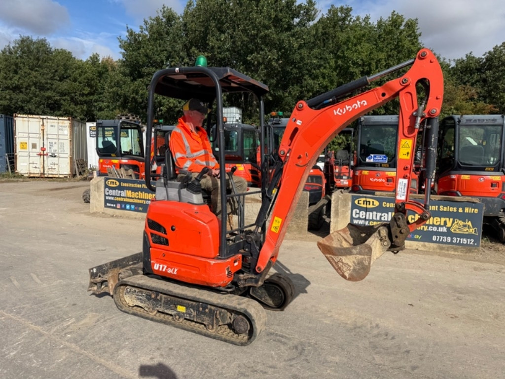 Kubota U 17-3 - Mini excavator: picture 2 Kubota U 17-3 - Mini excavator: picture 2