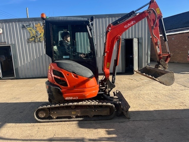Kubota U 20-3 - Mini excavator: picture 1 Kubota U 20-3 - Mini excavator: picture 1