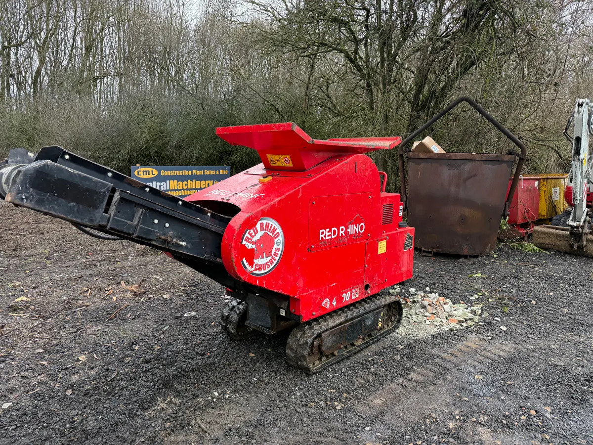 Red Rhino 4000 Stock No 527 - Jaw crusher: picture 5 Red Rhino 4000 Stock No 527 - Jaw crusher: picture 5