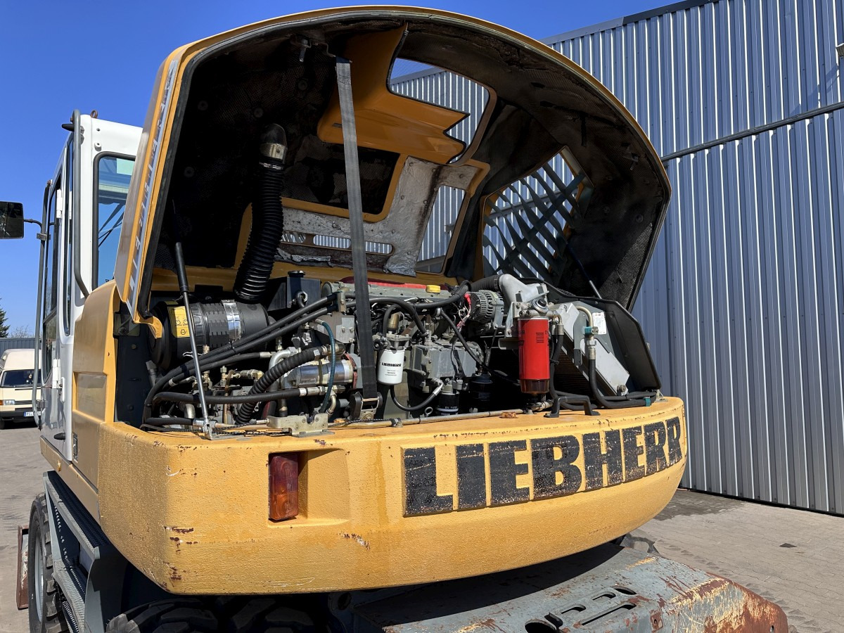 Wheel excavator LIEBHERR A 314 All hydr. lines SW 33- 30 Km/h: picture 20