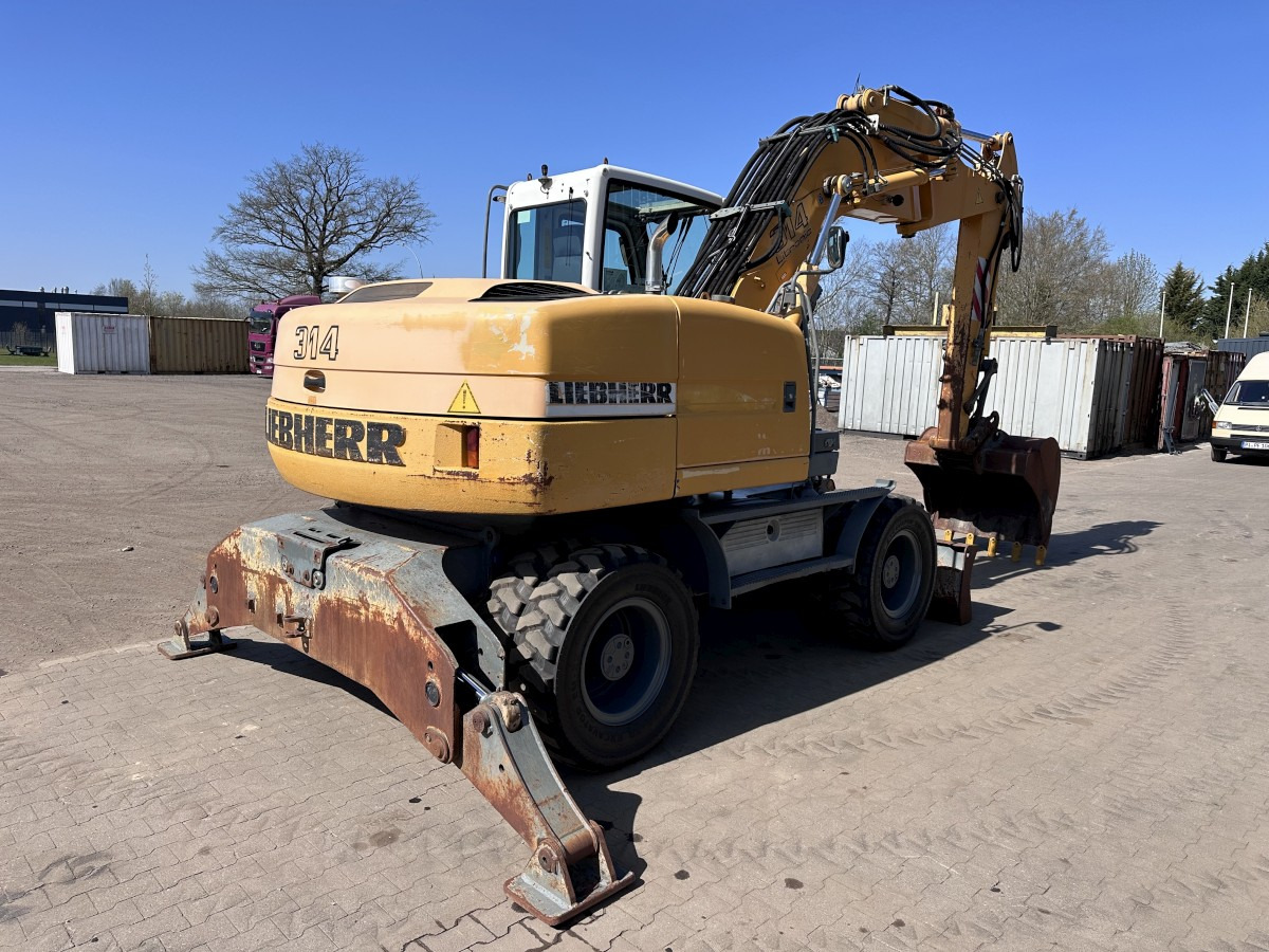 Wheel excavator LIEBHERR A 314 All hydr. lines SW 33- 30 Km/h: picture 9