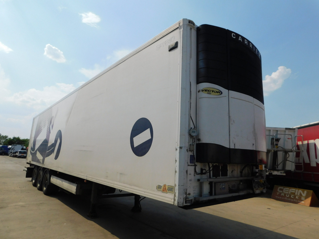 Ga3b9 - Refrigerator semi-trailer: picture 2 Ga3b9 - Refrigerator semi-trailer: picture 2