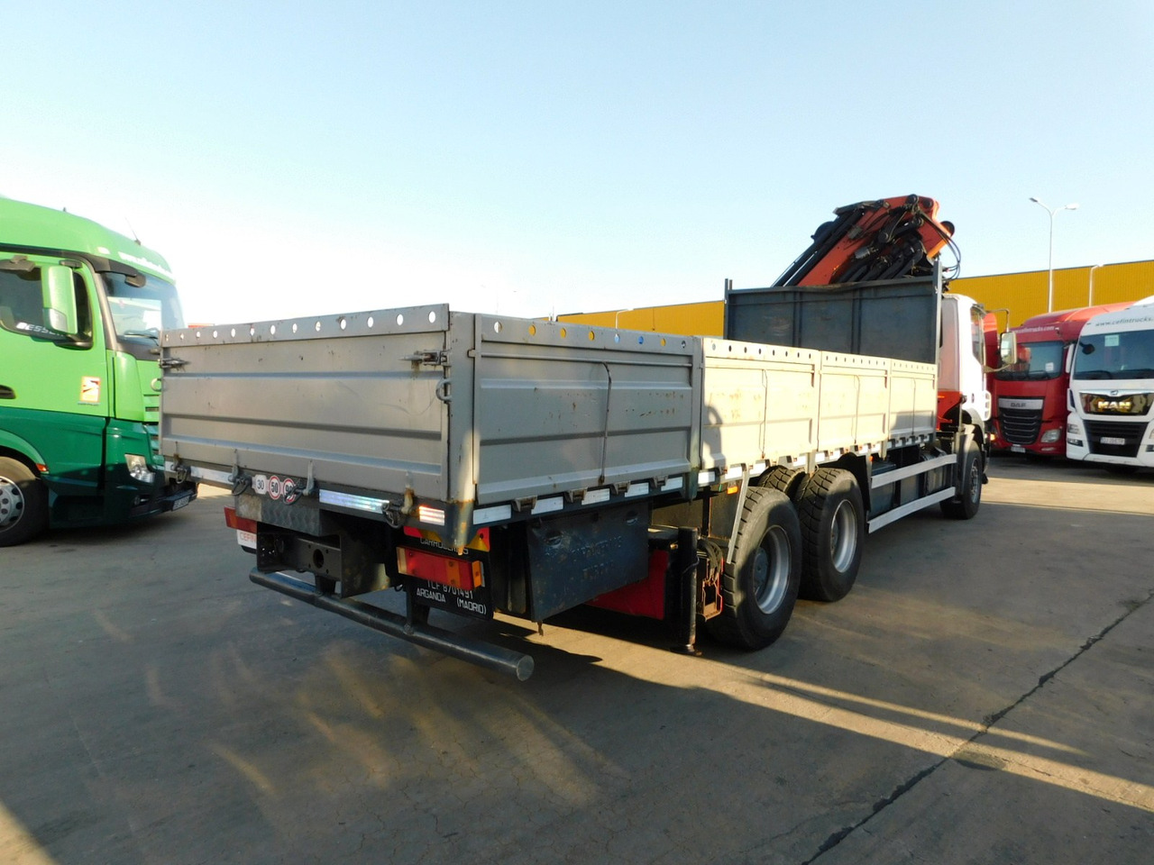 Iveco Magirus trakker - Dropside/ Flatbed truck, Crane truck: picture 3 Iveco Magirus trakker - Dropside/ Flatbed truck, Crane truck: picture 3