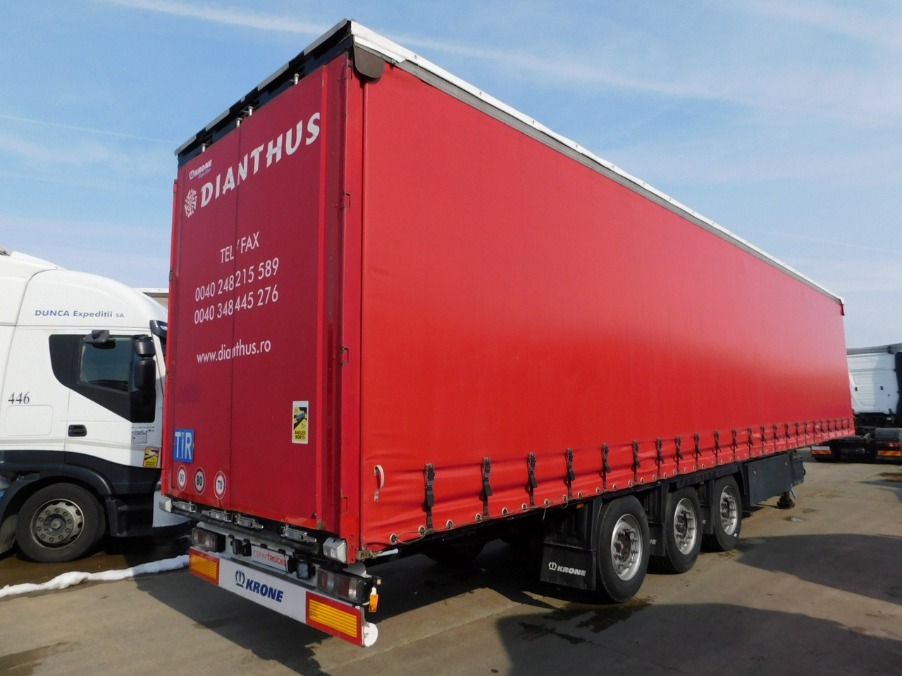 Krone Sd - Curtainsider semi-trailer: picture 3 Krone Sd - Curtainsider semi-trailer: picture 3
