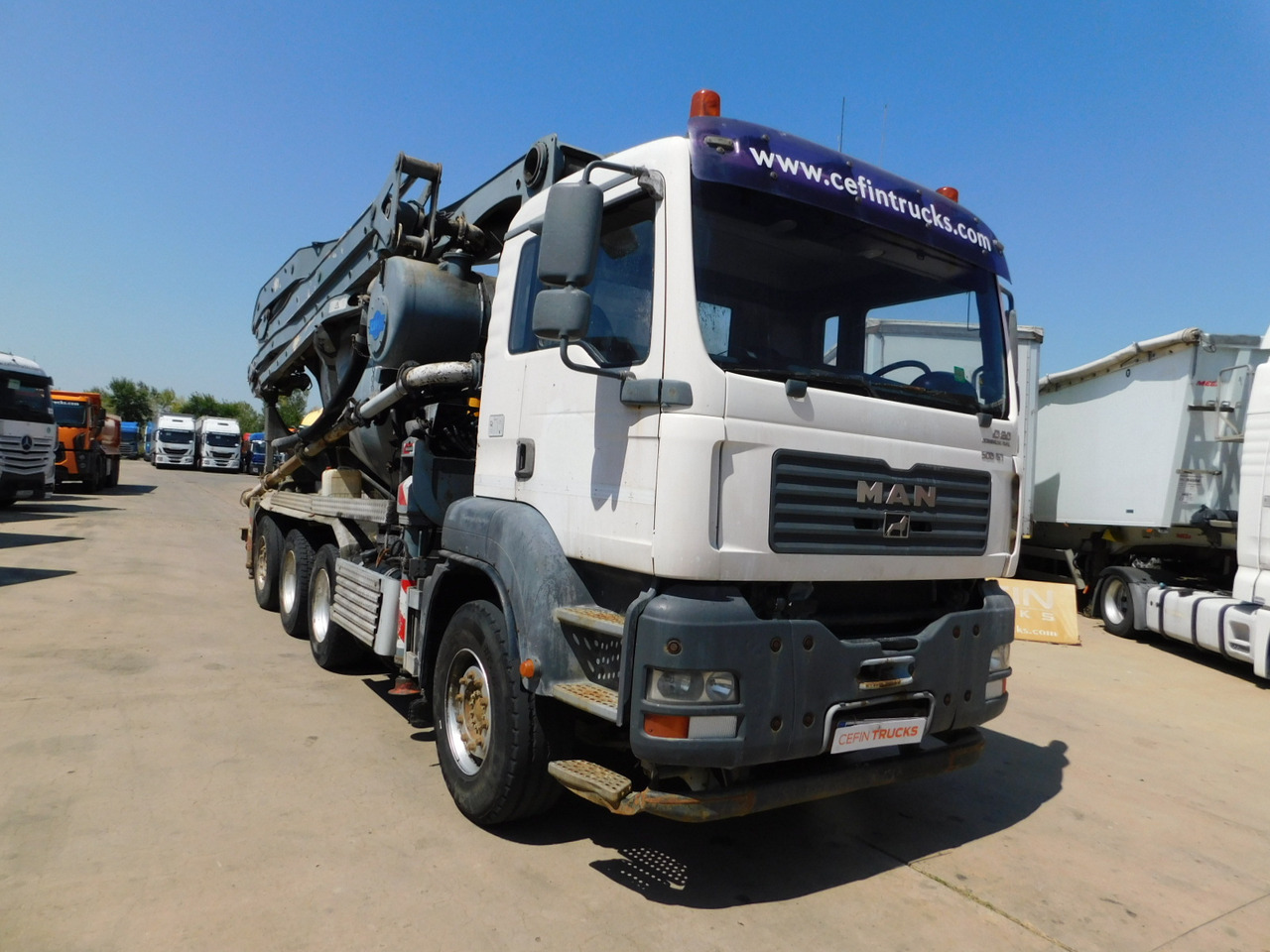Man Tga 35390 - Concrete mixer truck: picture 2 Man Tga 35390 - Concrete mixer truck: picture 2