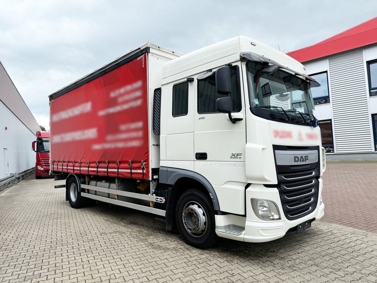Dropside/ Flatbed truck DAF XF 410 FA 4x2 XF 410 FA 4x2, Fahrschule, 2x AHK, 6 Sitze: picture 7