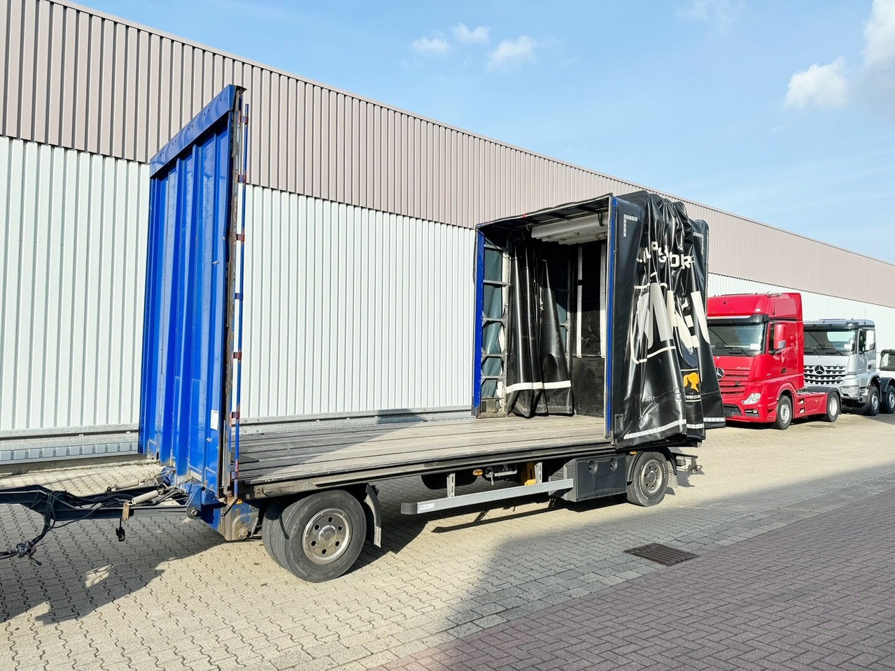 DHS18-22 RUFA DHS18-22 - Dropside/ Flatbed trailer: picture 1 DHS18-22 RUFA DHS18-22 - Dropside/ Flatbed trailer: picture 1