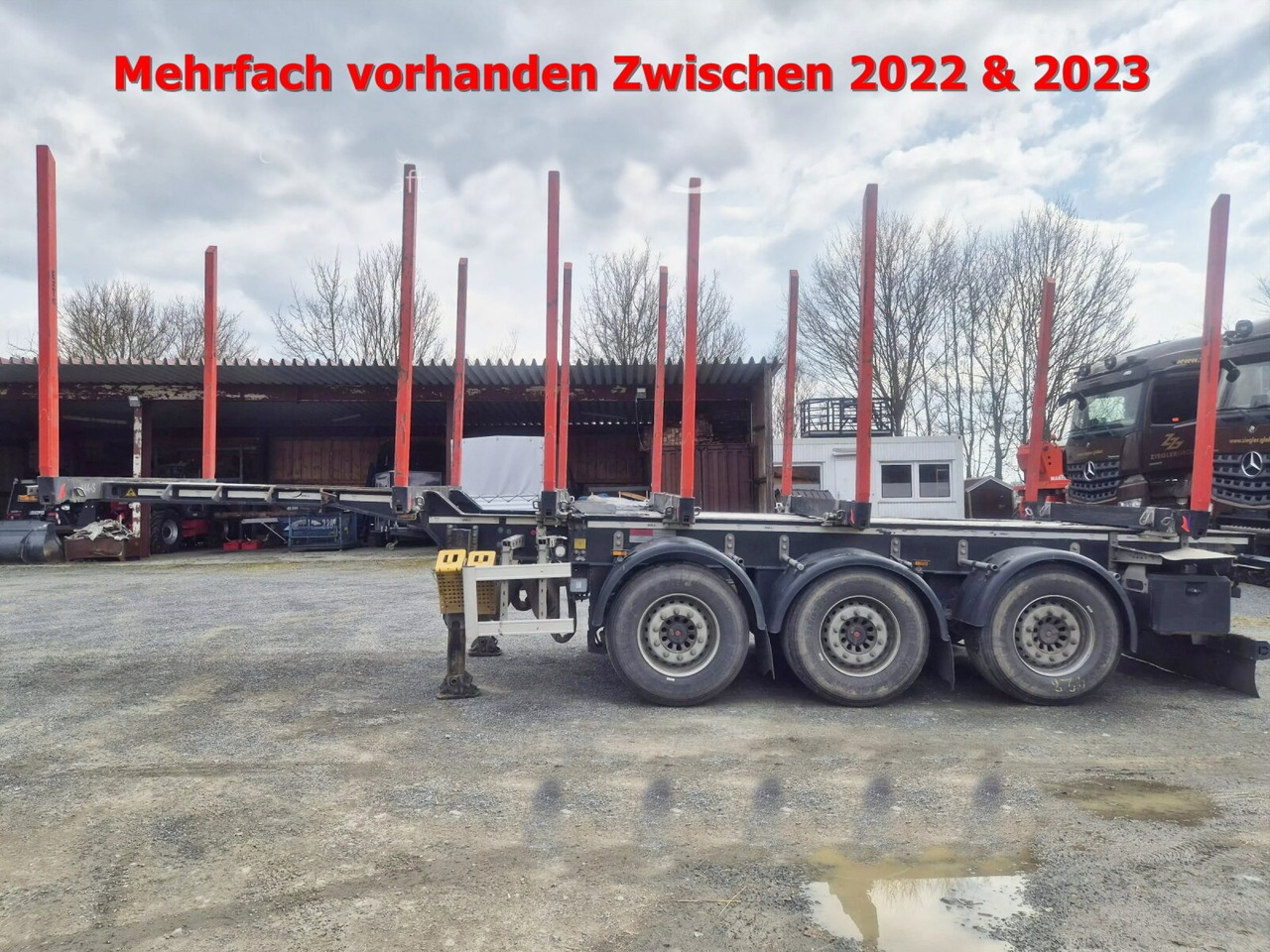 Doll LOGO H3L-14XL LOGO H3L-14XL, Liftachse, Nachlauflenkachse, teleskopierbar 9,4m-12,9 - Timber semi-trailer: picture 1 Doll LOGO H3L-14XL LOGO H3L-14XL, Liftachse, Nachlauflenkachse, teleskopierbar 9,4m-12,9 - Timber semi-trailer: picture 1