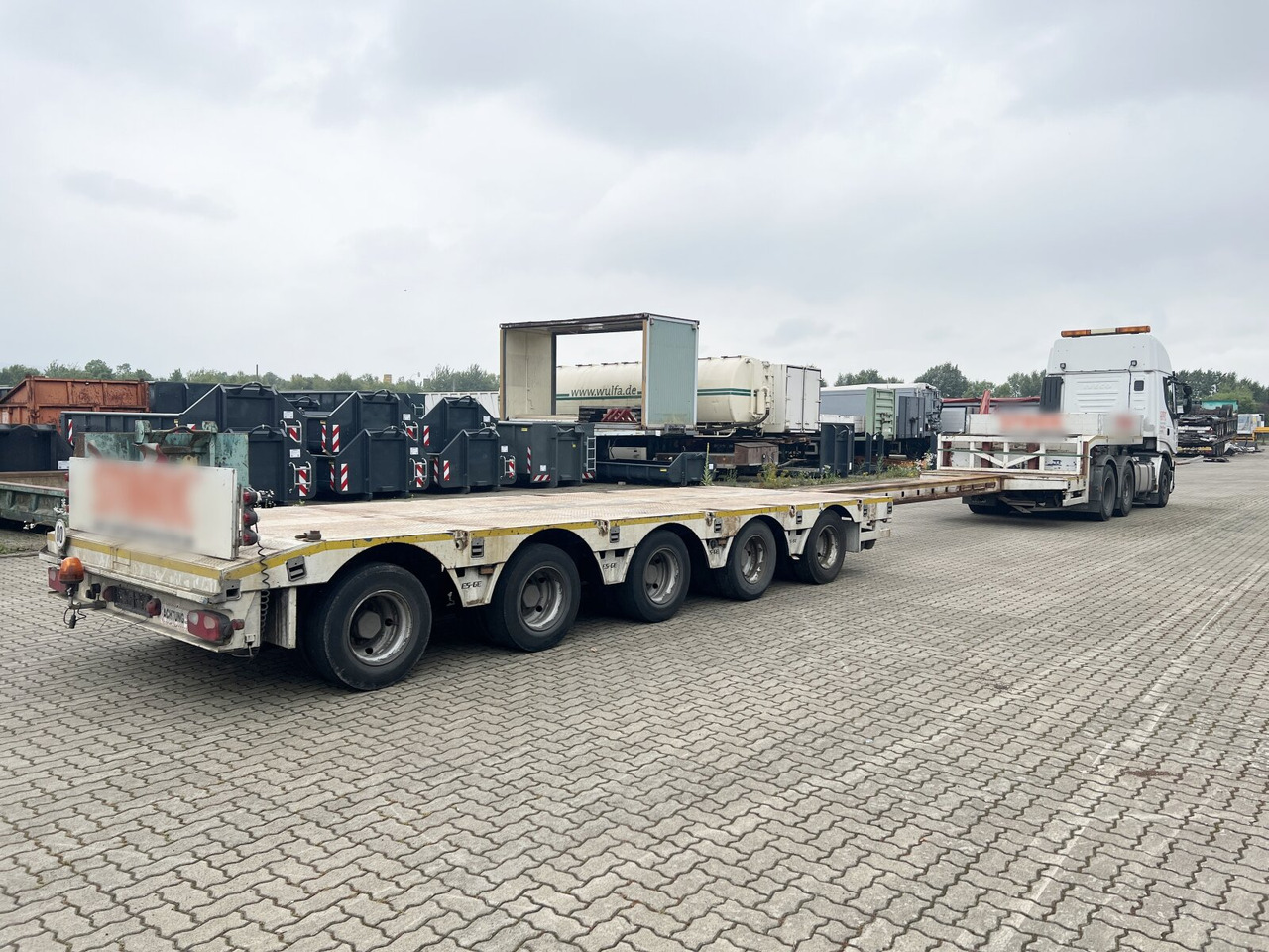 ES-GE 5.SOU-25-50.3N 5.SOU-25-50.3N, Teleskopierbar - Low loader semi-trailer: picture 2 ES-GE 5.SOU-25-50.3N 5.SOU-25-50.3N, Teleskopierbar - Low loader semi-trailer: picture 2