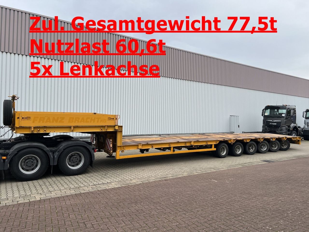 Goldhofer STZ-L6-62/80 STZ-L6-62/80, 5x Lenkachse - Low loader semi-trailer: picture 1 Goldhofer STZ-L6-62/80 STZ-L6-62/80, 5x Lenkachse - Low loader semi-trailer: picture 1