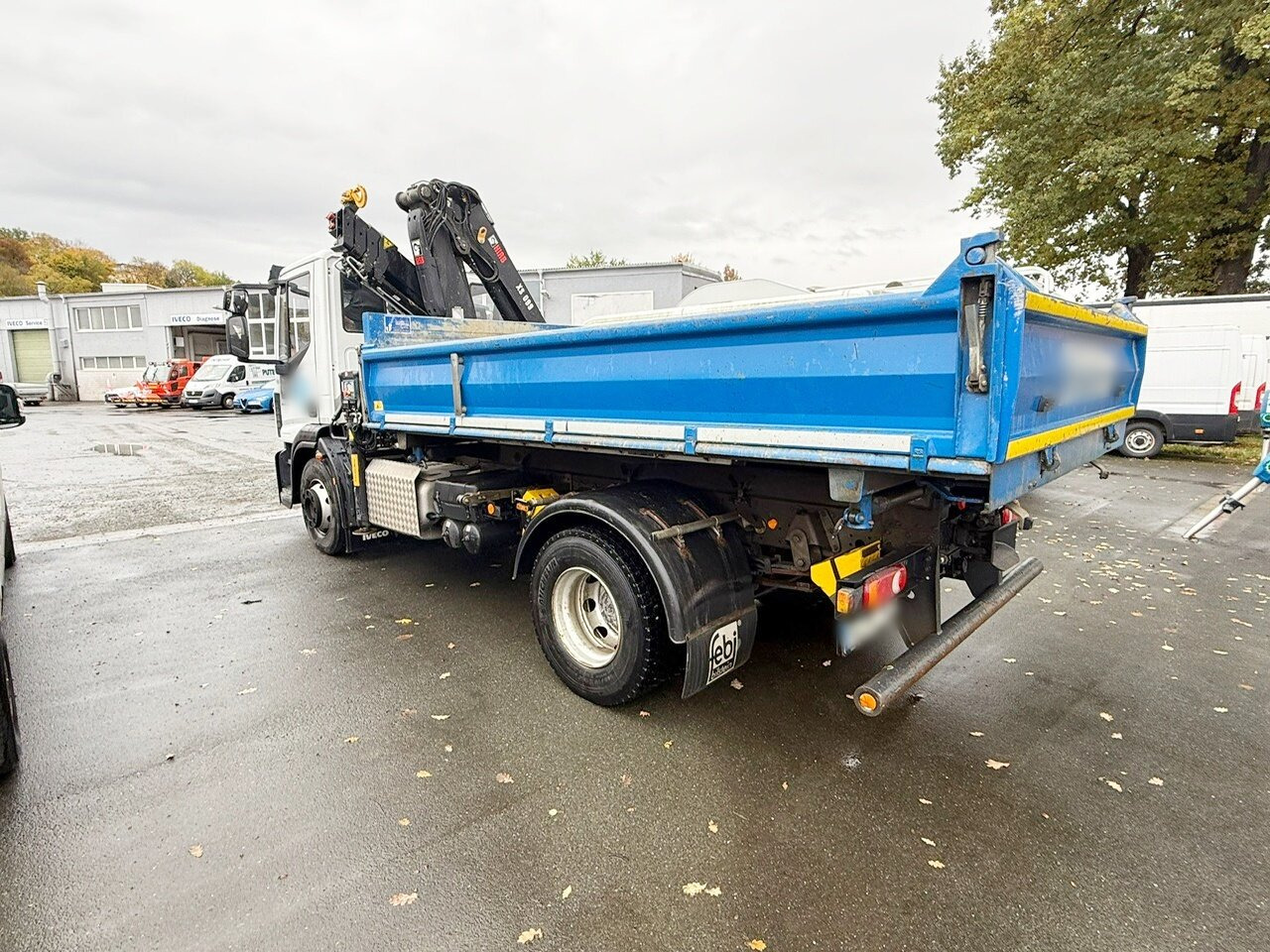 Iveco EuroCargo ML160E28K 4x2 EuroCargo ML160E28K 4x2, Kran Hiab 099E-3 HiDuo, Funk - Tipper, Crane truck: picture 4 Iveco EuroCargo ML160E28K 4x2 EuroCargo ML160E28K 4x2, Kran Hiab 099E-3 HiDuo, Funk - Tipper, Crane truck: picture 4