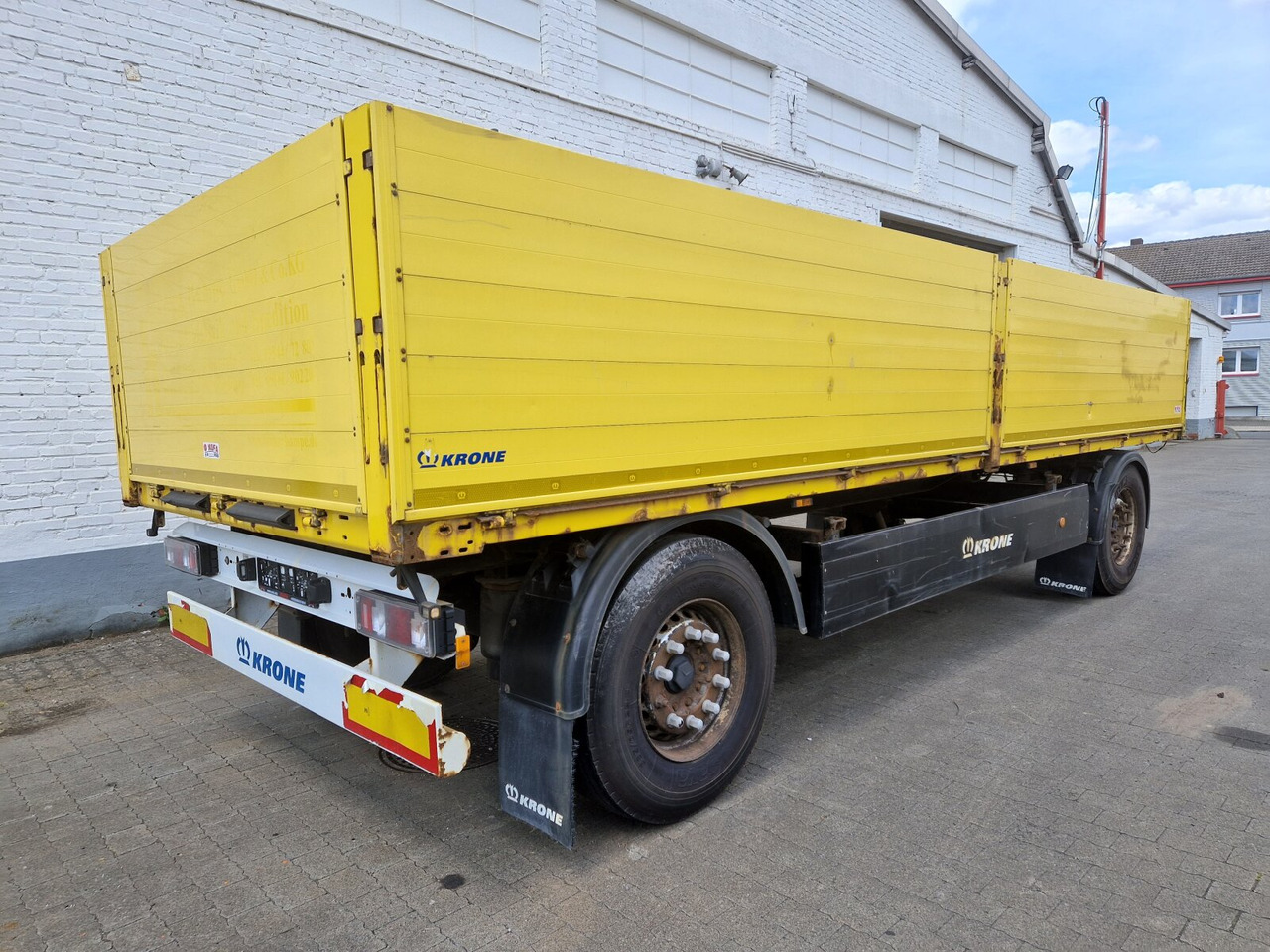 Krone AZP 18 AZP 18 Baustoffanhänger, 5x VORHANDEN! - Dropside/ Flatbed trailer: picture 3 Krone AZP 18 AZP 18 Baustoffanhänger, 5x VORHANDEN! - Dropside/ Flatbed trailer: picture 3