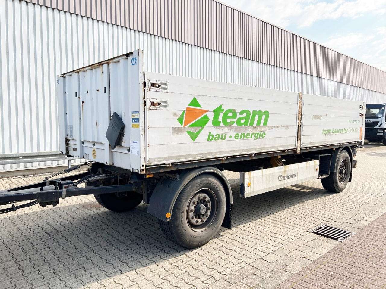 Krone AZP 18 AZP 18 - Dropside/ Flatbed trailer: picture 1 Krone AZP 18 AZP 18 - Dropside/ Flatbed trailer: picture 1