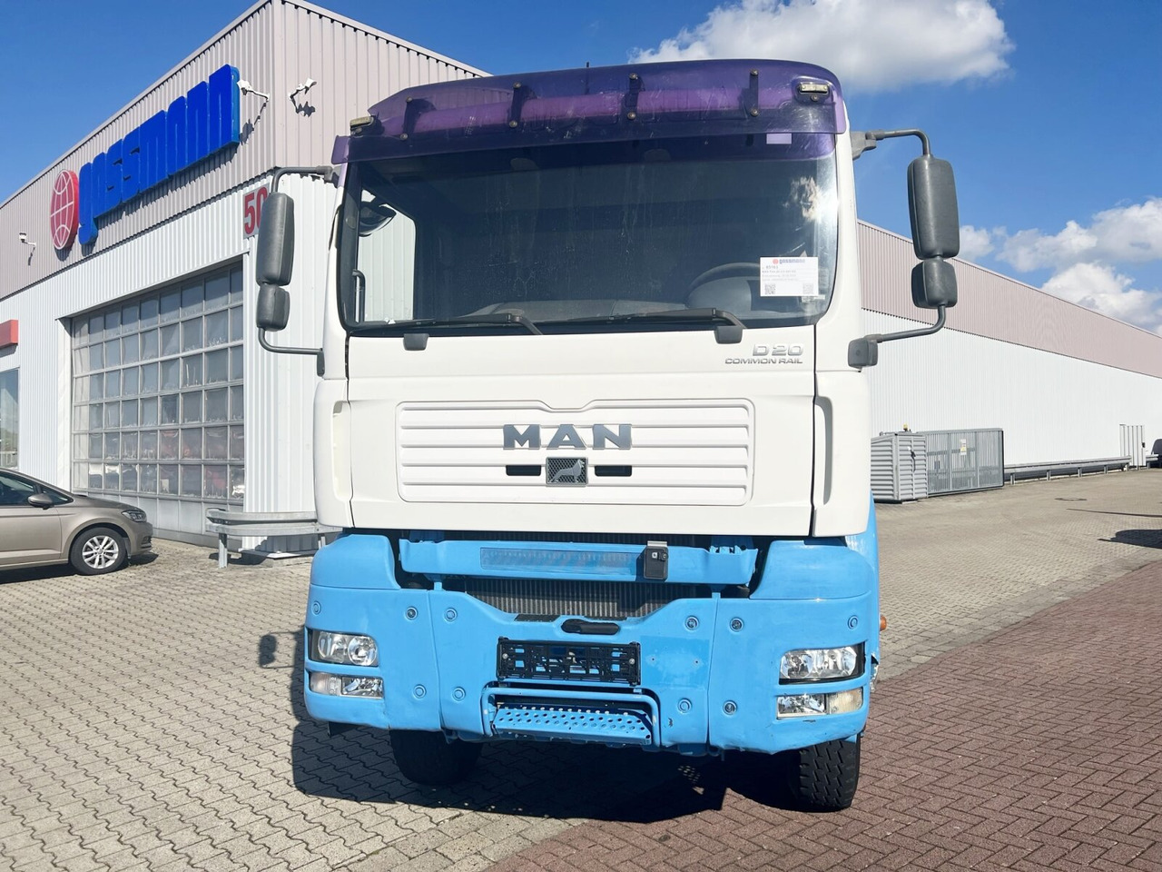 Crane truck MAN TGA 26.310 6X6 BB TGA 26.310 6X6 BB, Kran PALFINGER PK 23002 C, Funk: picture 8