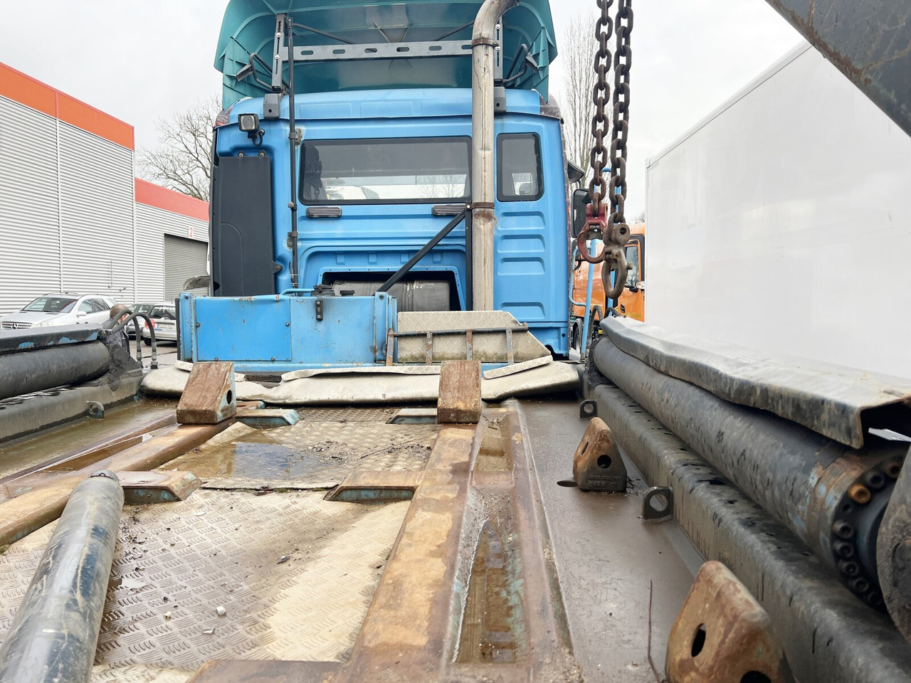 Skip loader truck MAN TGA 26.410 6X2/4 BL Motorschaden! TGA 26.410 6X2/4 BL, Vorlauf Lenk-Liftachse, Meiller Tele.: picture 11