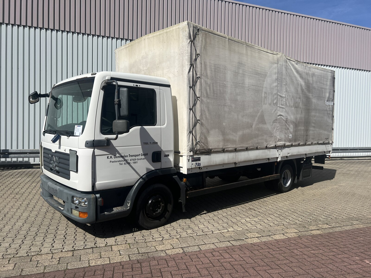 MAN TGL 7.150 4x2 BB TGL 7.150 4x2 BB mit LBW BÄR - Dropside/ Flatbed truck: picture 1 MAN TGL 7.150 4x2 BB TGL 7.150 4x2 BB mit LBW BÄR - Dropside/ Flatbed truck: picture 1